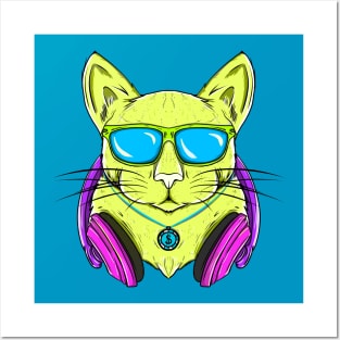 Cool Cat Posters and Art